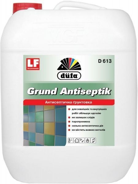 Грунт Grund Antiseptik 5л Dufa 5,05 кг 5 л