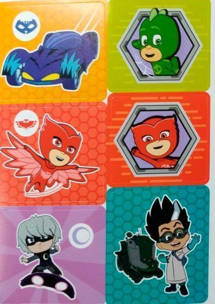Розмальовка «PJ MASKS з наклейками» 978-966-462-901-7