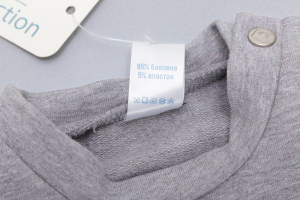 Платье Luna Kids р.92 серый меланж 103545 