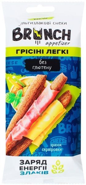 Грісіні АВК легкі без глютену 54 г 