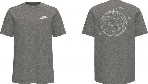 Футболка Nike M NSW TEE AIR LBR DA0294-063 XL сірий