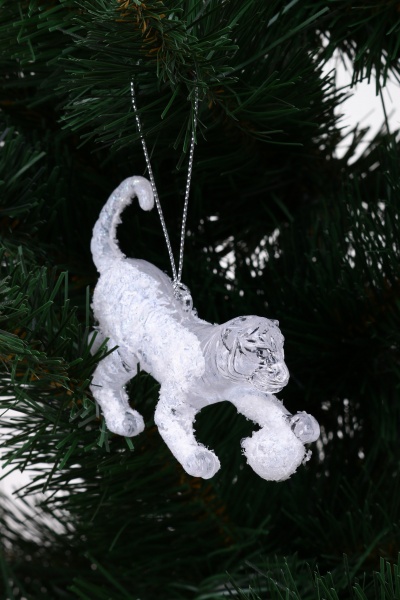 Підвіска декорована Global Treasure Тигр 6,4 см в асортименті P2101008-CHFG-A/4