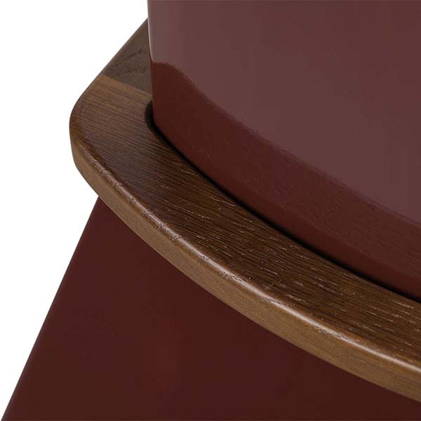 Вытяжка Pyramida R U Burgundy nut 60 см