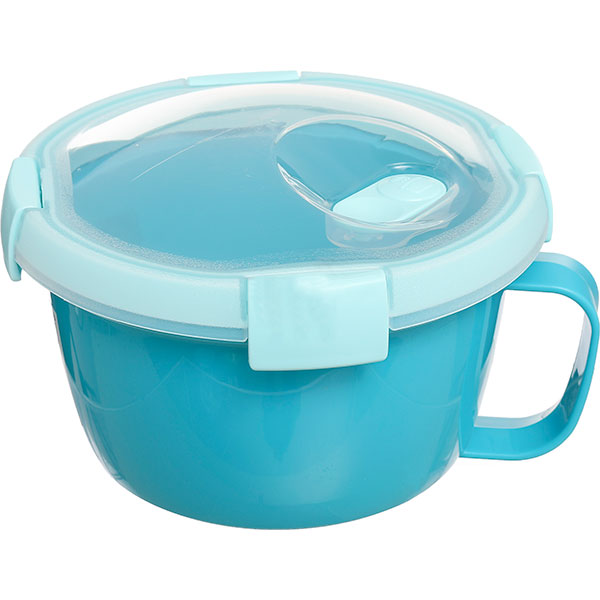 Контейнер із кришкою To Go Soup & Noodles 900 мл блакитний Curver
