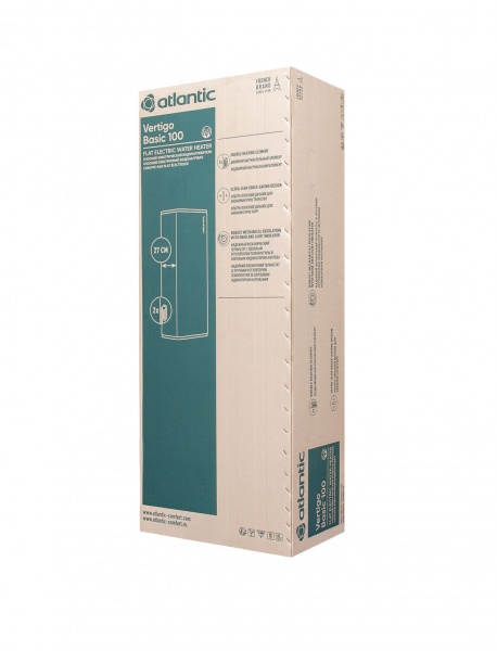 Бойлер Atlantic Atlantic Vertigo Basic 100 ES-VM0802F220F-B (2000W) 80 л