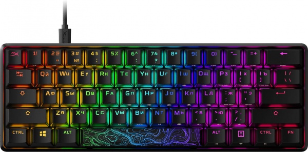 Клавиатура HyperX Alloy Origins 60 black (4P5N0AA) 
