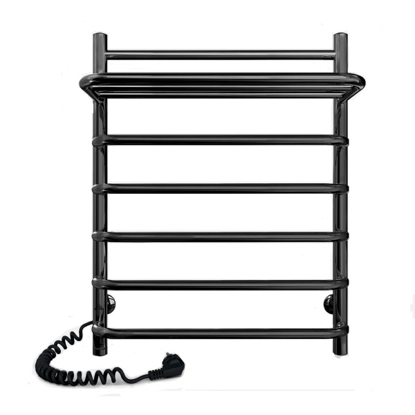 Рушникосушарка електрична Laris Стандарт ЧФ(Ч) 7 500х800 з полицею Е Л