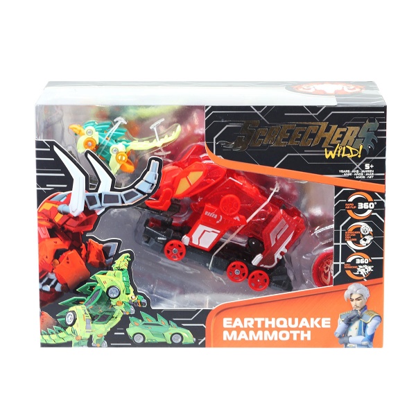 Машинка-трансформер Screechers Wild S4 L3 Ерсквейк Мемес 1:32 EU685304