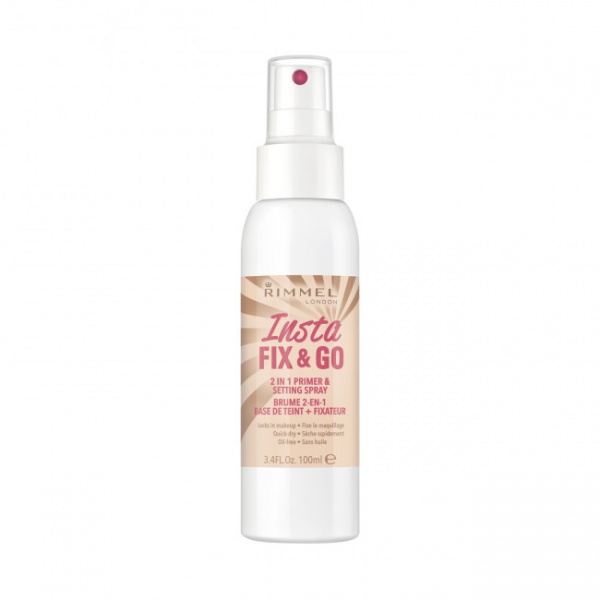 База під макіяж Rimmel London Insta Fix & Go 2-в-1 натуральний 100 мл 