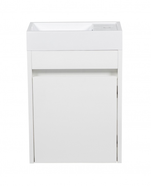 Тумба подвесная Aqua Rodos Винтаж белый глянец 40 см