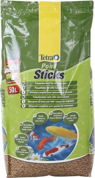 Корм Tetra Pond Sticks 50 л