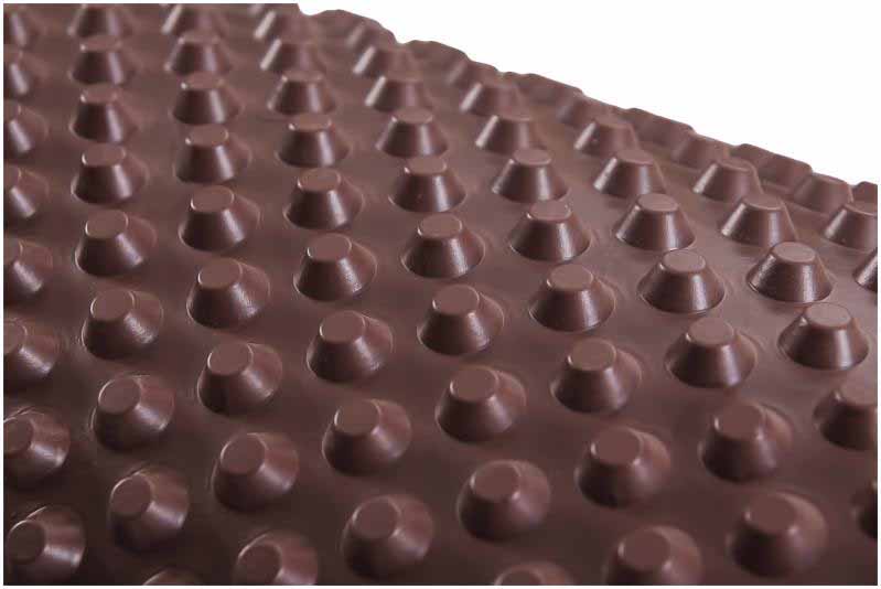 Шипоподібна геомембрана Oase Ізоліт STA 1x20м