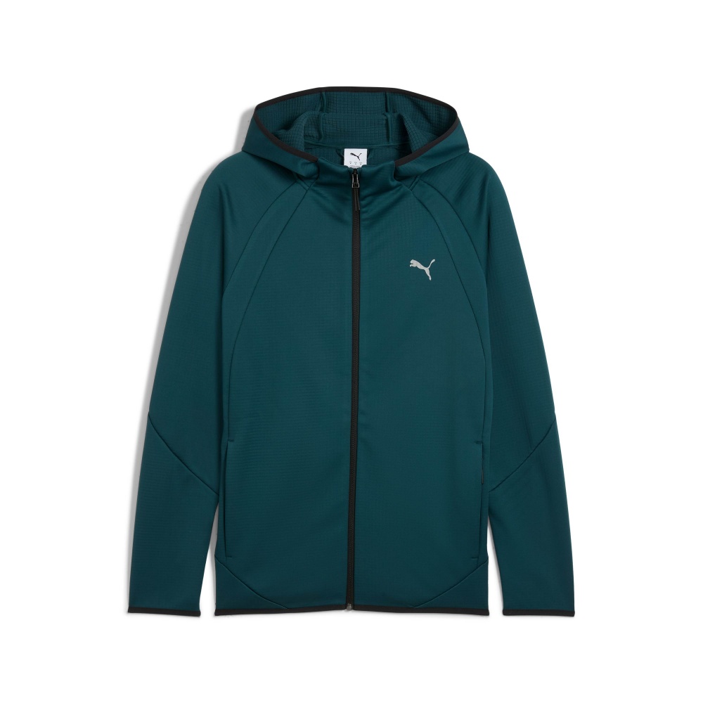 Джемпер Puma EVOSTRIPE Warm FZ Hoodie 68823775 р.M зелений