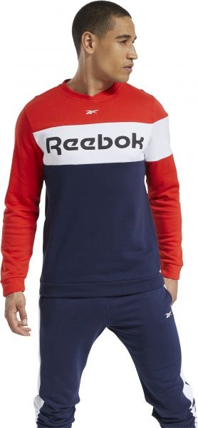 Джемпер Reebok TE LL FLC Crew FS8473 р. M