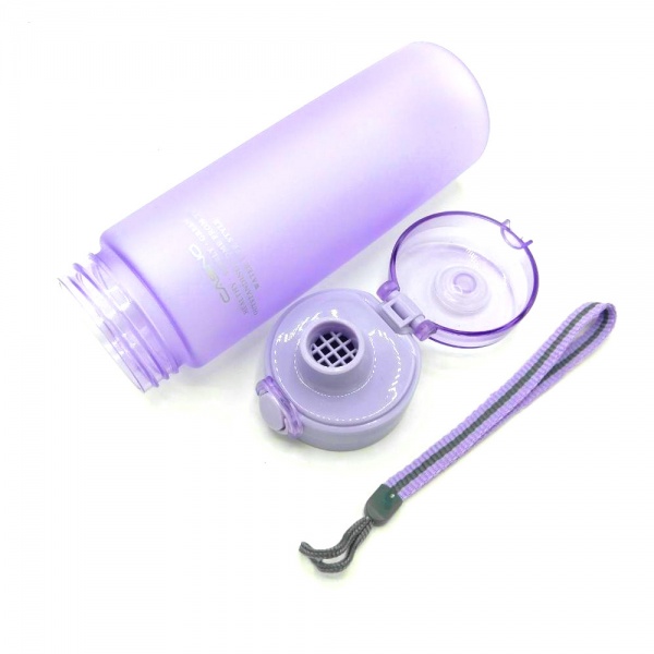 Пляшка спортивна 650 мл Casno фіолетовий KXN-1157_Purple_Tritan