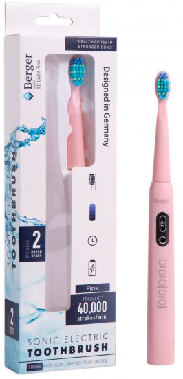 Зубна щітка Berger TB Light Pink