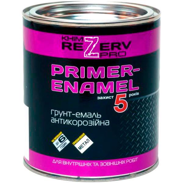 Ґрунт-емаль ХімреZерв 3 в 1 синій шовковистий глянець 2,5кг