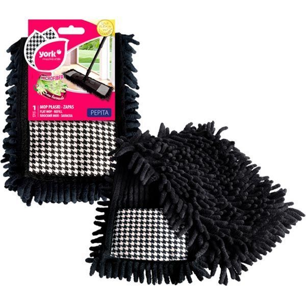 Змінна насадка до швабри York МОП плоский Пепіта 38,8 см 