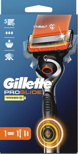 Станок для бритья Gillette Fusion 5 Proglide Power Flexball со сменным картриджем 1 шт.