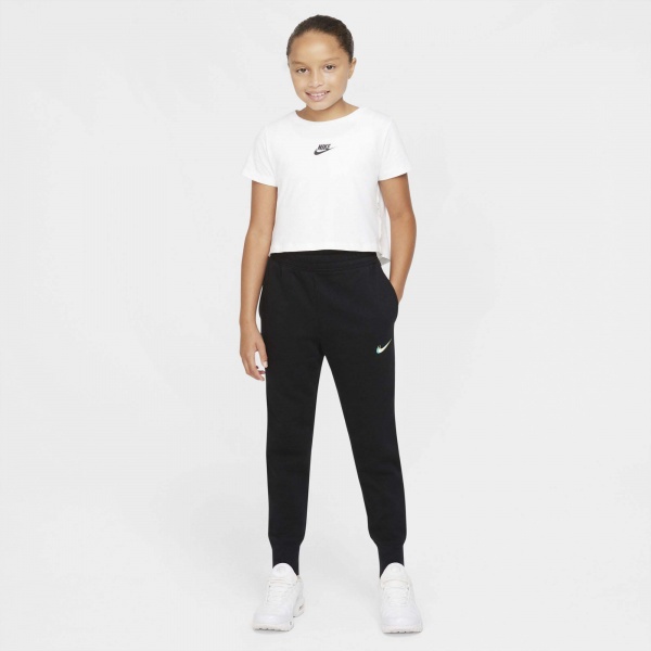 Штани Nike G NSW CLUB HW PRNT DO2350-010 р. L чорний