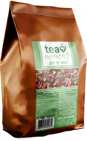 Чай фруктово-травяной Tea Moments Joy of Mint 200 г 