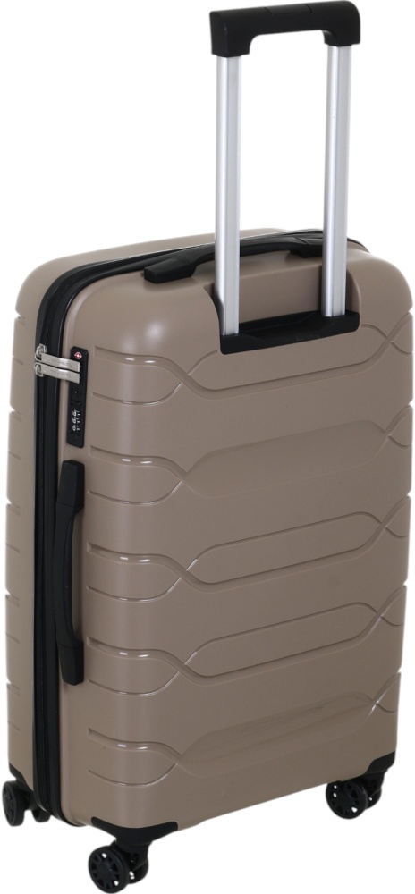 Чемодан Compass №XY007 M 59 л капучино 60x41x24 см