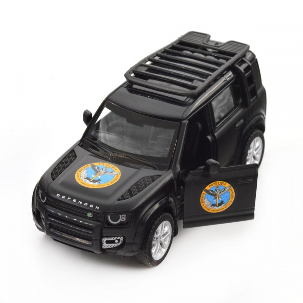 Автомодель TechnoDrive 1:32 серии Шевроны Героев Land Rover Defender 110 ГУР МО 250364M