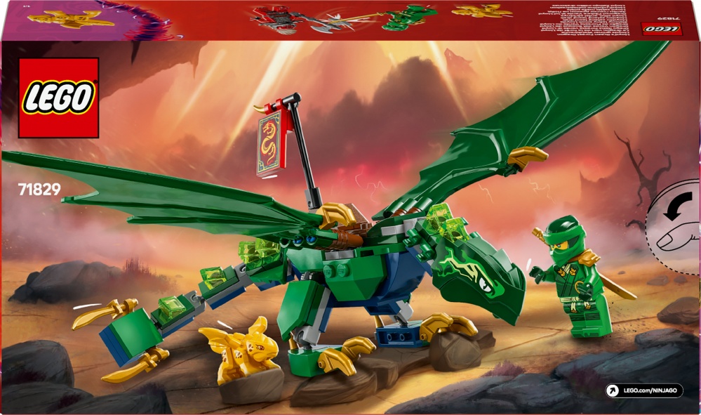 Конструктор LEGO NINJAGO Зеленый лесной дракон Ллойда 71829