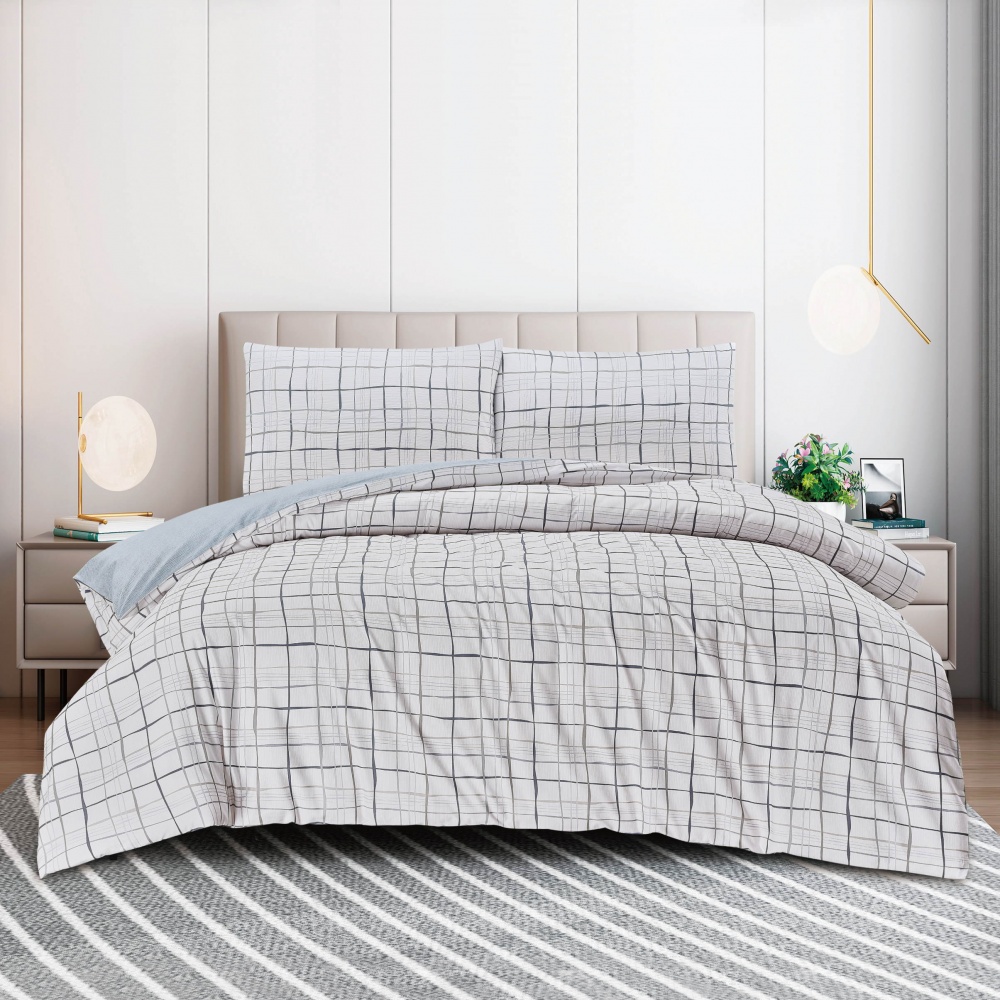 Комплект постельного белья Lucas 1,5 белый La Nuit