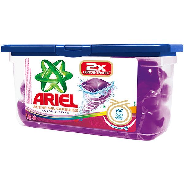 Капсули для прання Ariel Color & Style 40 шт
