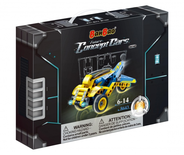 Конструктор BanBao Future Concept Cars Автомобиль будущего 8643 8643