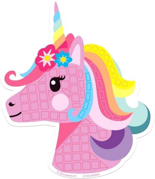 Набір для творчості Totum Єдиноріг. Піксельна аплікація 71025