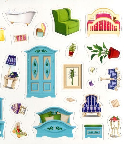 Книга «Багаторазовi налiпки. У будинку» 978-966-936-673-3