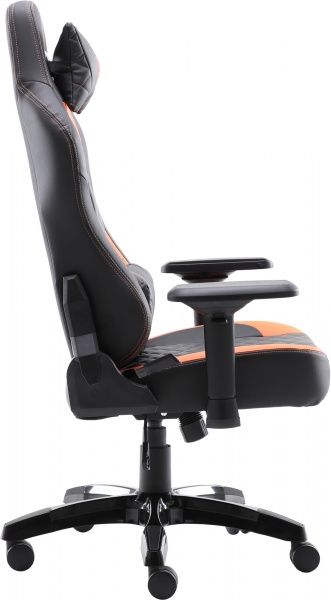 Кресло GT Racer X-2605-4D черно-оранжевый 