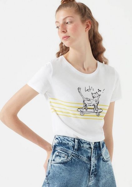 Футболка Mavi SKATEBOARD PRINTED TOP 168478-620 M