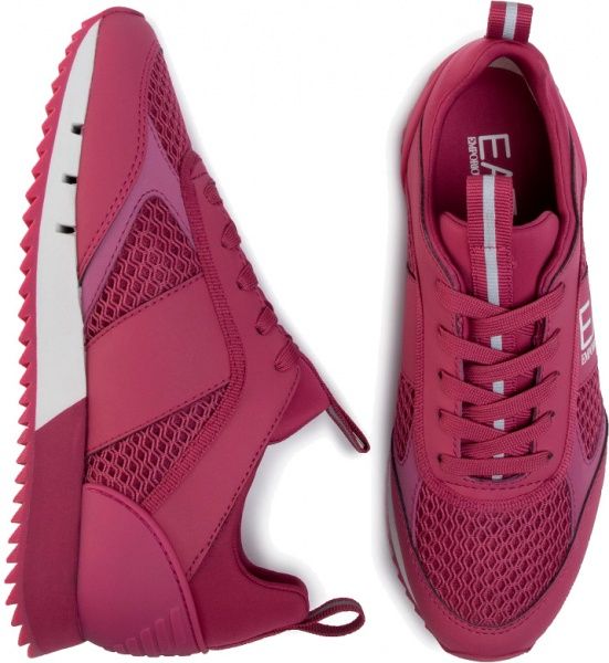 Кросівки EA7 Tessuto sneaker X8X027-XK050-M511 р.US 4,5 фуксія