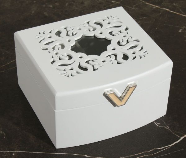 Шкатулка для украшений Viva 15x14,5x8,5 см
