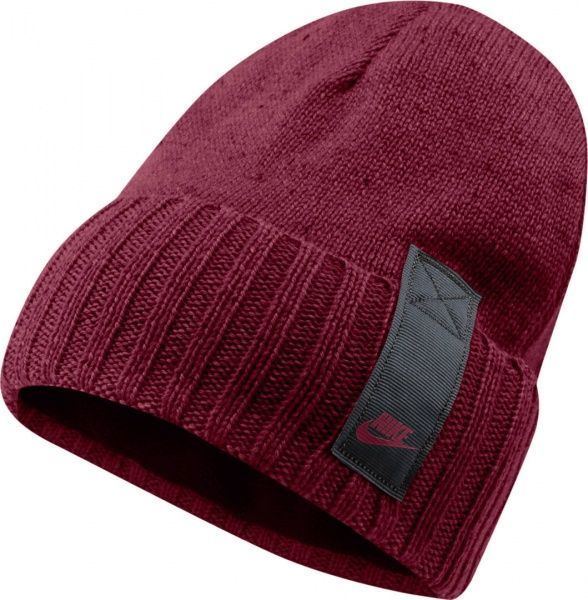 Шапка Nike U NSW BEANIE CUFFED FUT UTL CW6322-638 OS черный