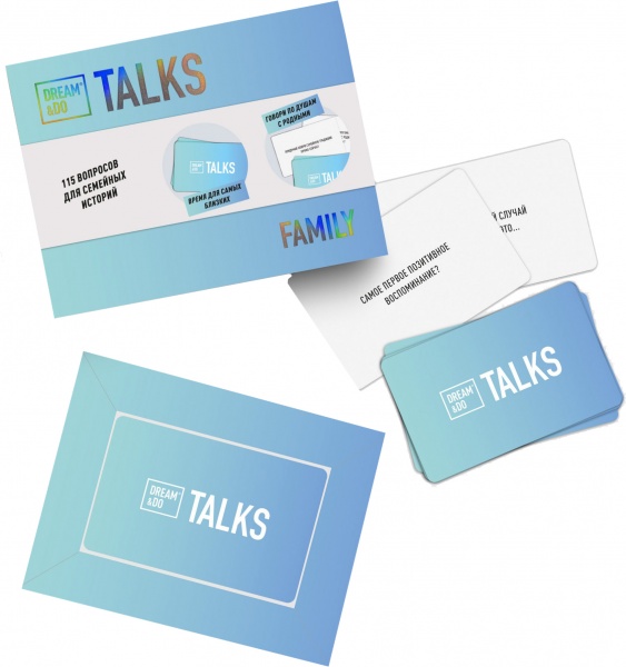 Игра разговорная «1DEA.me DREAM&DO Talk Family (рус.)»