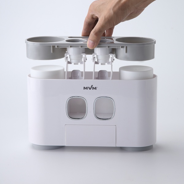 Диспенсер MVM ВР-25 белый/серый