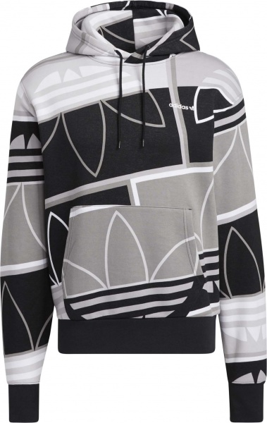 Джемпер Adidas AOP LOGO PLAY H H31318 р. L черный