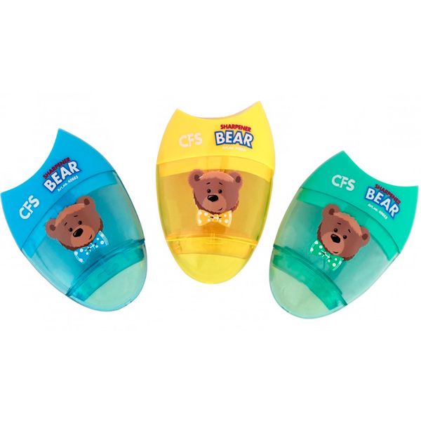 Точилка Cool For School CF40663 с контейнером и ластиком