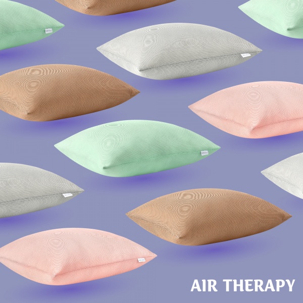 Набір подушок Air Therapy 2 шт. Sei Design 50x70 сірий