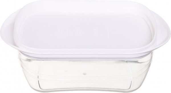 Масленка с пластиковой крышкой 18,5x11x7,5 см