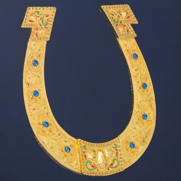 Декор настенный Подарок «Подкова» 28,5x27 см золото 