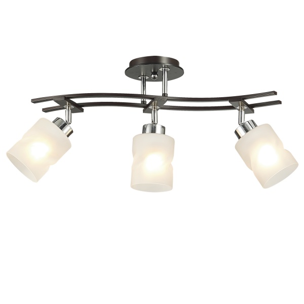 Светильник потолочный Victoria Lighting 60 Вт венге Twig/PL3 