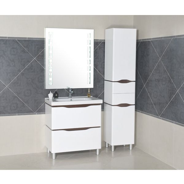 Тумба напольная Aqua Rodos Венеция 100 с умывальником венге