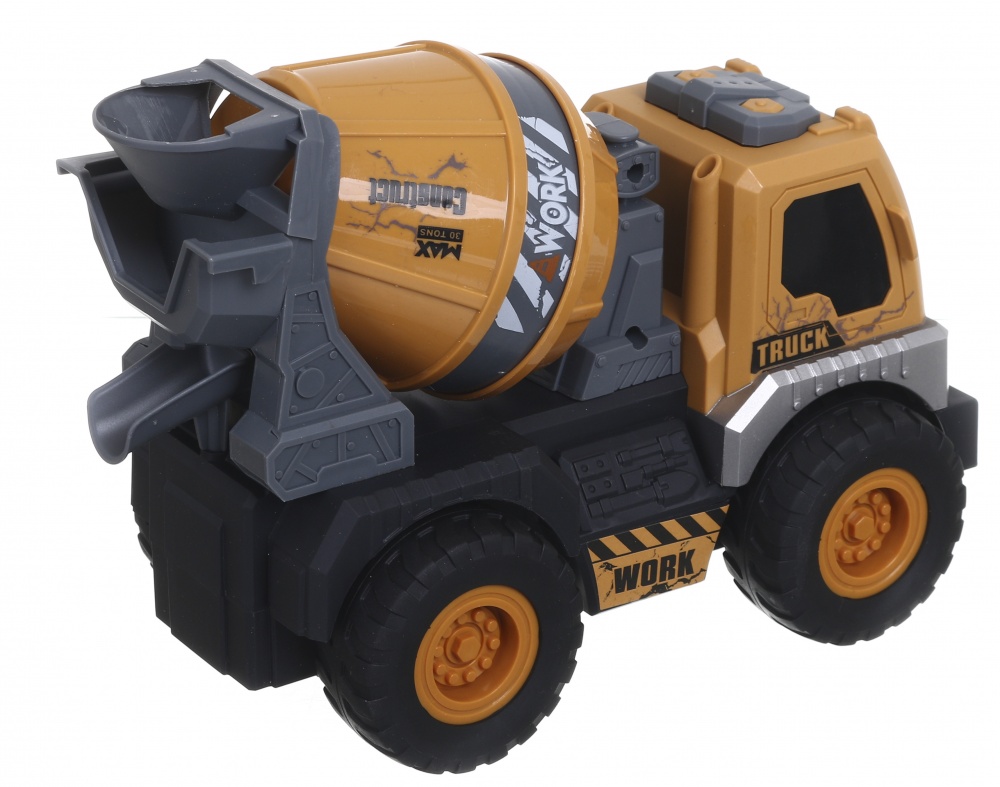 Автомобіль фрикційний JINHENG Місто будівельна-бетонозмішувач 25х13х18.5 см BOP1293317