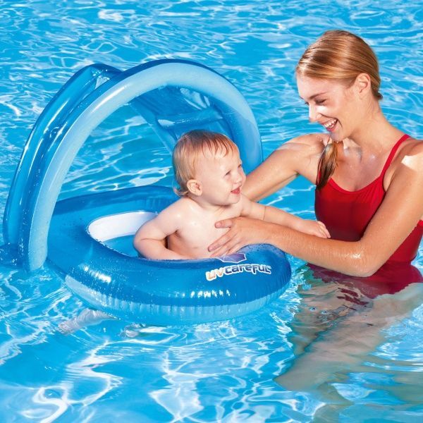 Човен надувний Bestway з тентом в асортименті 80x85 см