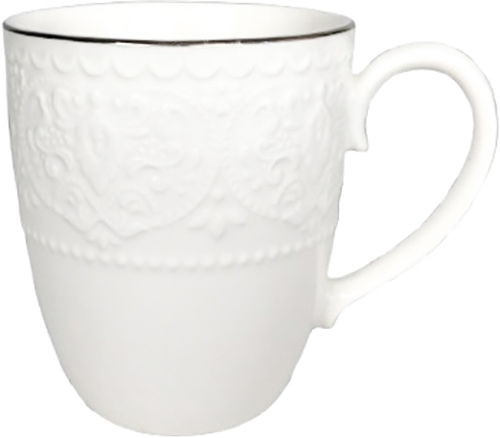 Чашка Fiora Jardin Platine 350 мл